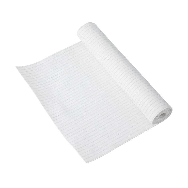 Anti-statisk nål stansede filter filt